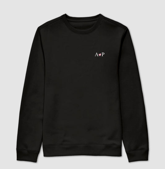 Suéter Iniciais Personalizável minimalista