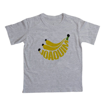 Banana e morango personalizada com nome da criança