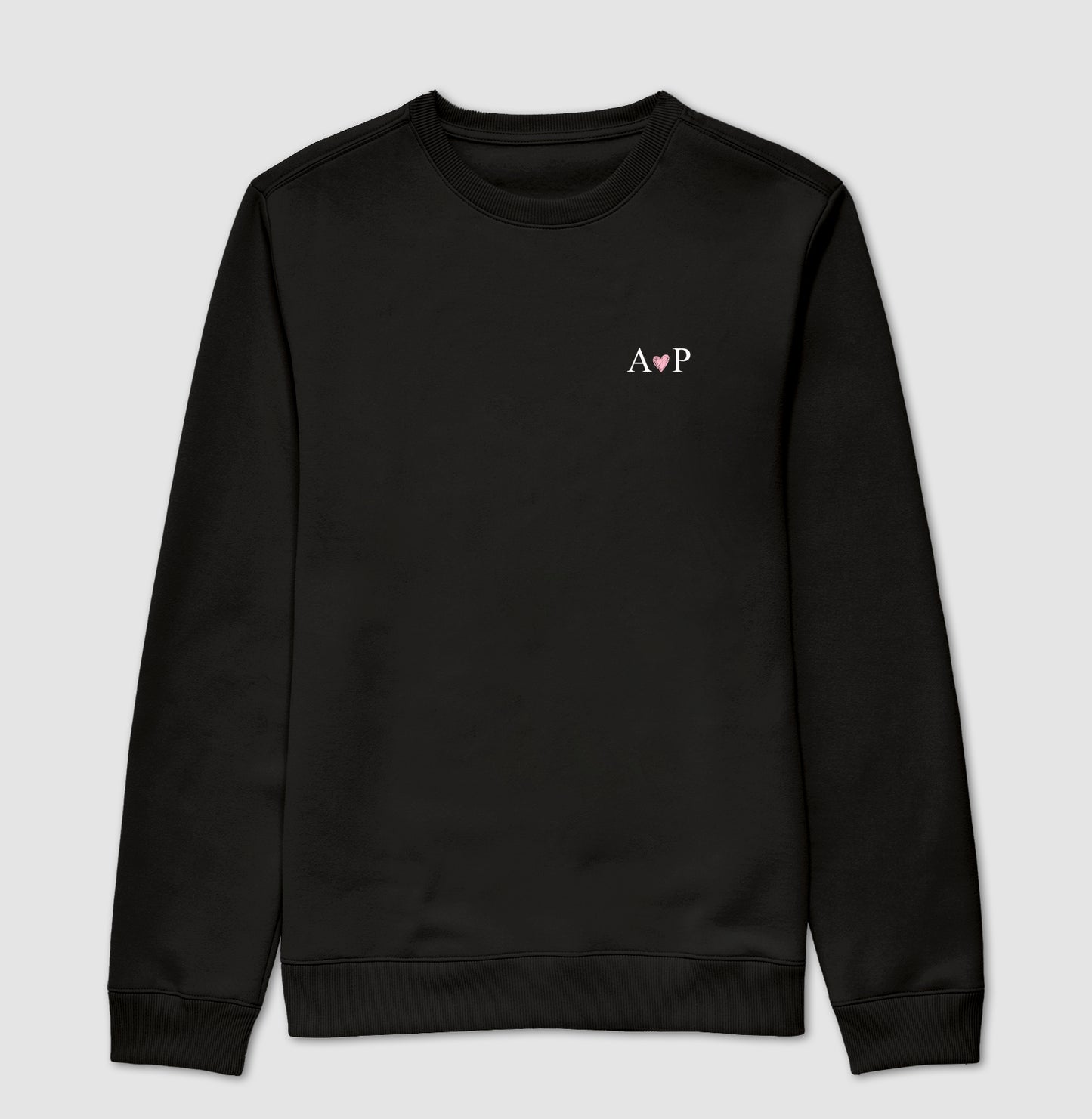Suéter Iniciais Personalizável minimalista