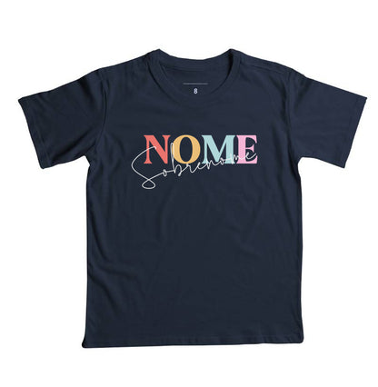 Infantil com nome e sobrenome personalizado