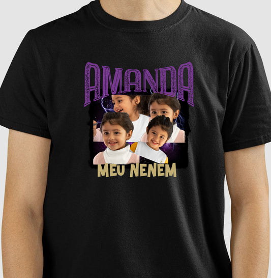 Bootleg Personalizável com nome e fotos a sua escolha