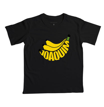 Banana e morango personalizada com nome da criança