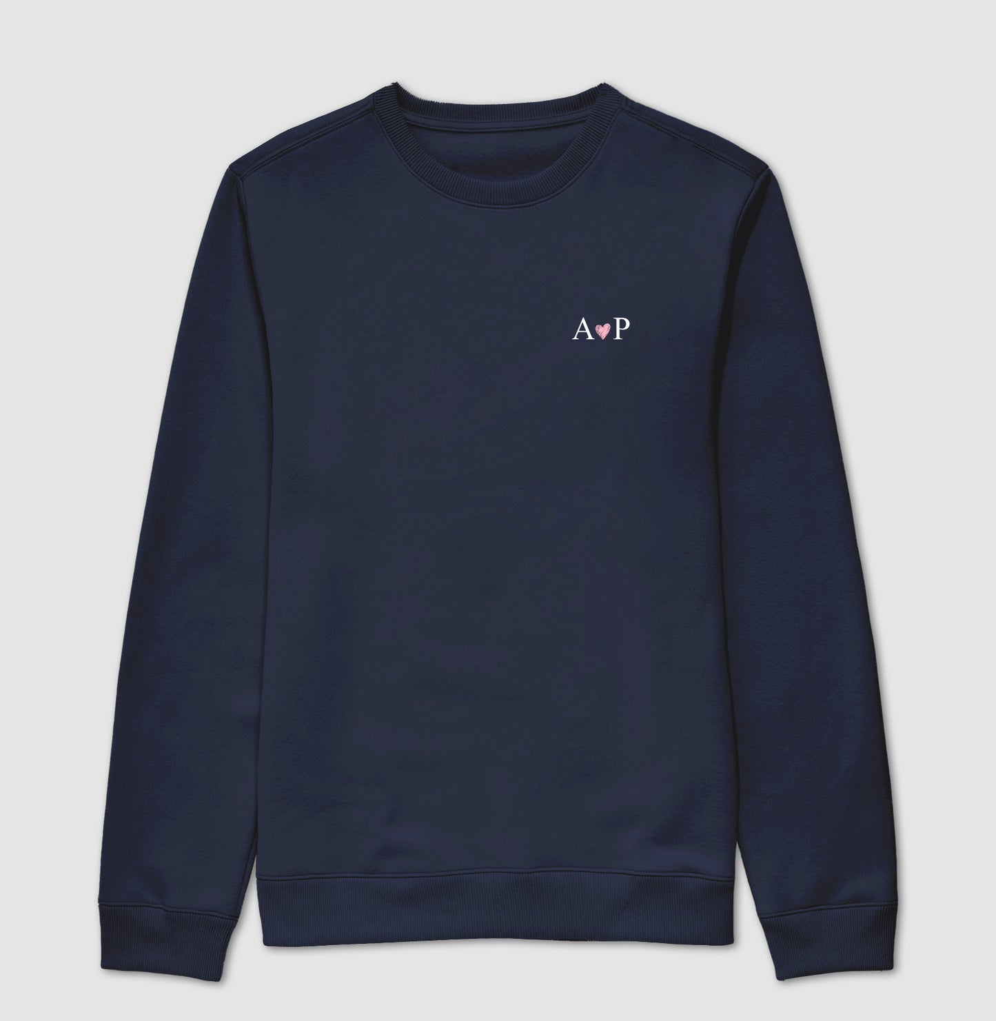 Suéter Iniciais Personalizável minimalista